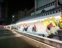 组图丨凤凰古城：文化墙助推全域文明创建