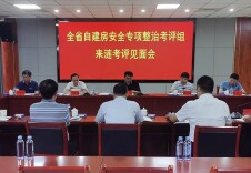 全省自建房安全专项整治考评组来涟考评
