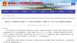 1200个岗位，湖南“国聘行动”将至！哪类人才受国企青睐？