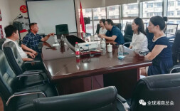 湖南拓合传媒集团董事长刘宏伟一行到访湖南异地商会联合会