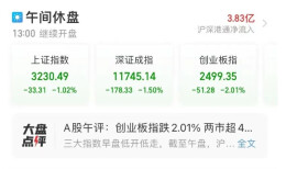 A股跌上热搜，两市超4100股下挫