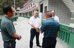 刘杰到湄江检查指导安全生产和防火抗旱工作