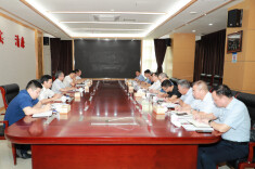 省科技厅党组书记、厅长李志坚会见省地质院党委书记谈文胜一行