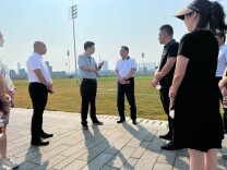 主动作为落实企业主体责任 罗超纲带队现场检查马栏山运动公园安全生产