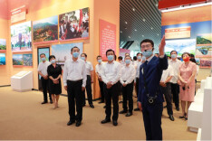 “奋进新时代”主题成就展湖南展区开展