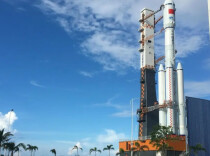 长征七号遥六运载火箭安全运抵文昌航天发射场