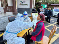 乡村振兴正当时|榔木村开展全村核酸检测