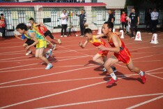 益阳赫山区第28届中小学生田径运动会开赛