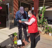 牛角塘村：连心到户持续发力 暖心助学年老党员