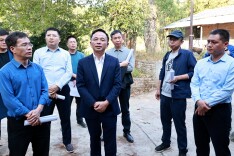 田刚调研绕城公路工程规划建设