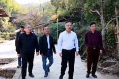 毛运鸿调研指导万佛山镇当前重点工作