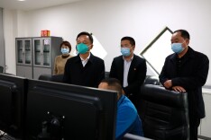 田刚督导市场保供和气象预警工作