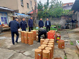 路口镇打响禁鞭禁炮专项整治行动“第一枪”