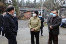 李旦梅到双牌县调研养老机构疫情防控工作