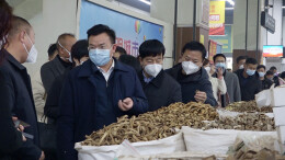 王洪灿带队赴安徽亳州开展招商考察活动