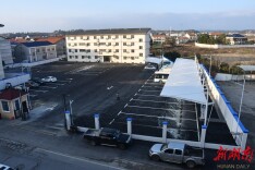 岳阳经开区西塘公交首末站建成投入使用