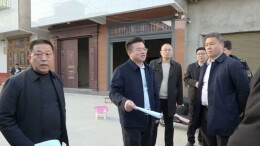 王洪灿调研神农文化街提质改造项目