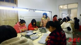 乡村车间复工 村民灵活就业