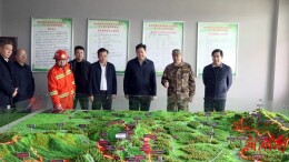 孟祥定一行来我县调研森林防火工作