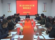 黄力到永乐江镇调研