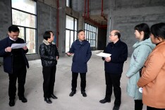 毛运鸿带队巡检70周年县庆重点项目时强调：抢抓时间、倒排工期、梳理细化、统筹推进，确保各项目如期完成