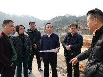 看进度、解难题：田刚督导重点项目建设情况