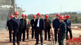 王洪灿到金紫仙镇调研项目建设、安全生产、产业发展等工作
