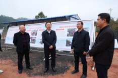 田刚：溪口镇调研各项重点工作