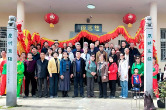 岳阳市第一中学德育与社会实践基地授牌仪式在云溪街道建军村蒲园举行