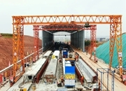 茶常高速建设项目：全线首座桥梁半幅贯通 项目整体进度已过半