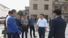 王洪灿调研旅发大会项目建设工作