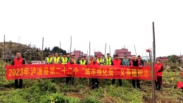 城市绿化周｜泸溪县住建局：“植”此青绿共建绿美泸溪