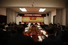 陈淼调研全区商务粮食工作