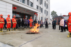 泸溪兴隆场镇敬老院开展消防应急演练