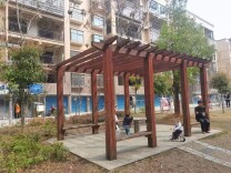 黄泥塘街道：凉亭“微改造” 温暖居民心
