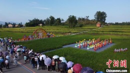 稻花香里说丰年 长江三峡晒秋节庆粮食丰收