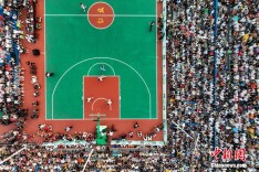 “村BA”西南大区赛半决赛在贵州台江举行