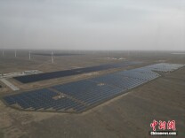 甘肃瓜州大力发展风电基地建设