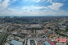 汕汕铁路汕头站新站房建设有序进行