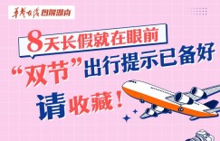 【图解】8天长假就在眼前，“双节”出行提示已备好，请收藏！