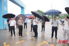 省药品监督管理局来澧调研生物医药产业发展情况