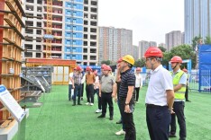 品质引航，2024长沙“安全生产月”建筑标准化示范观摩活动在青云上府项目工地举行