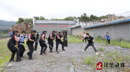 江华自来水公司：开展反恐防暴应急演练