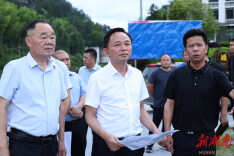 田刚调度通道产业开发区建设工作 督导检查县庆重点项目建设工作