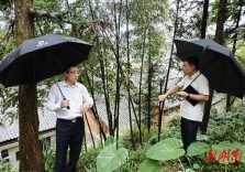 夏华到坪坦乡督导防汛防灾避险工作