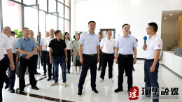 炎陵县领导来江华考察