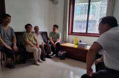 雨湖区侨联赴楠竹山镇走访调研侨务工作