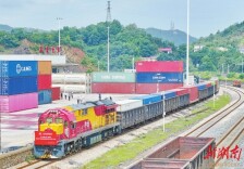 株洲推动公铁水多式联运，铺开一张全新物流网