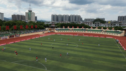 永州市足球协会超级联赛巅峰对决 江华队主场夺冠