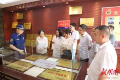 走进区消防站 “零距离”感受消防